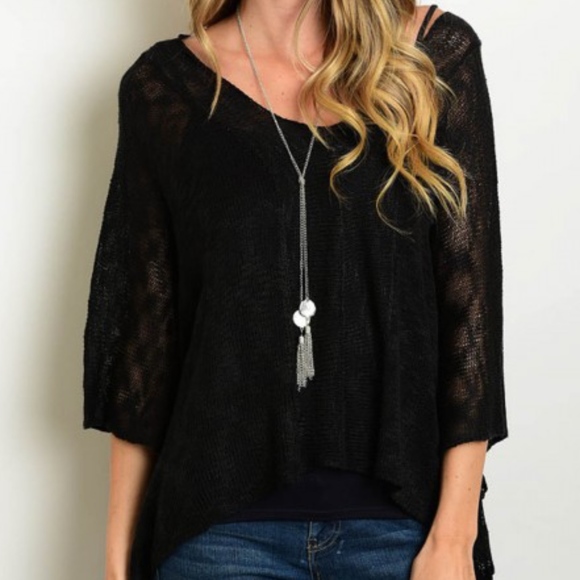 Trend Setter Diva Boutique Sweaters - LAST 2! 3/4 sleeve light knit top